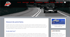Desktop Screenshot of marlinownersclub.com