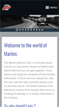 Mobile Screenshot of marlinownersclub.com